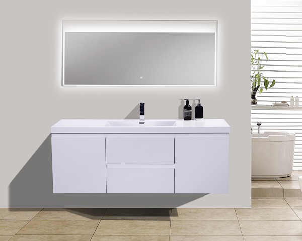 Vanité murale avec lavabo simple Wallmount Single Vanity Alice 48